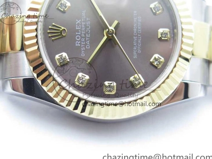 YG SS Maker 278273 Dial Diamonds YG Bracelet Datejust 31mm Best Gray Edition SS BP on Oyster 0127